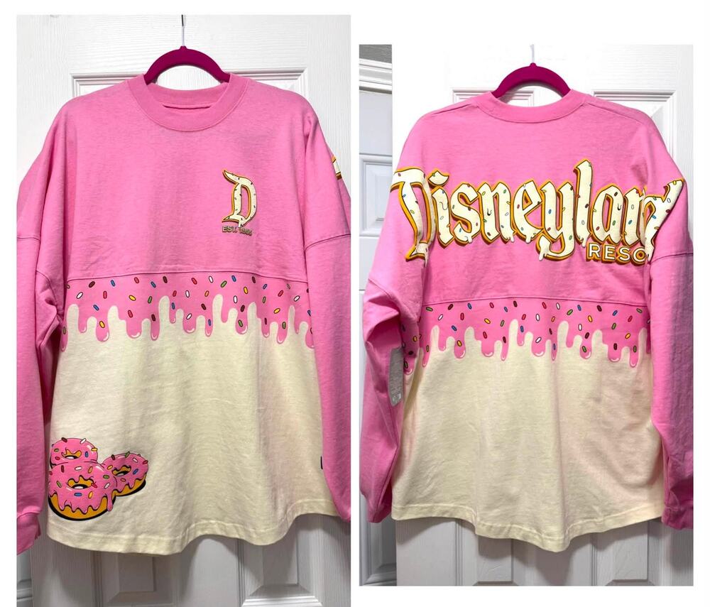 Disney Parks Adult L Disneyland Resort Mickey Mouse Donut Spirit Jersey Eats